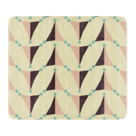 Tabla De Cortar Geometric pattern in retro vibe