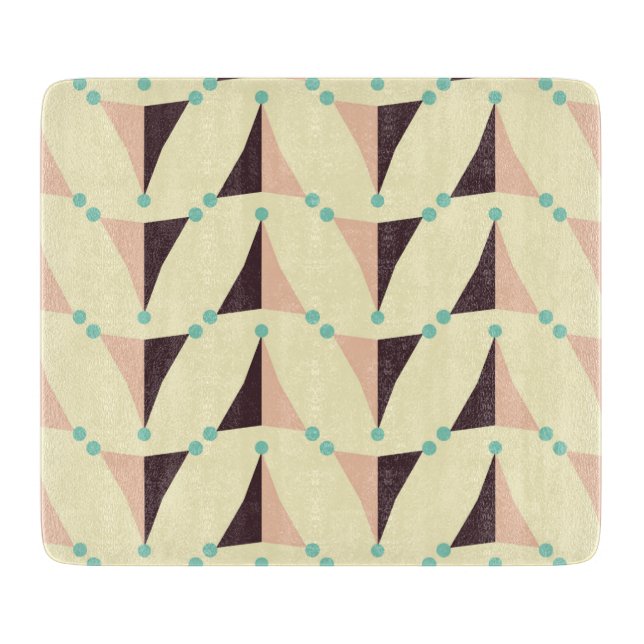 Tabla De Cortar Geometric pattern in retro vibe (Anverso)