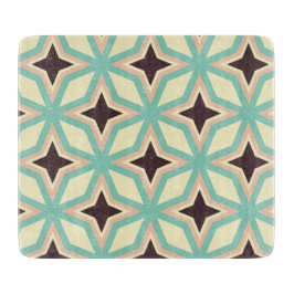 Tabla De Cortar Geometric pattern with alternating dark star shape