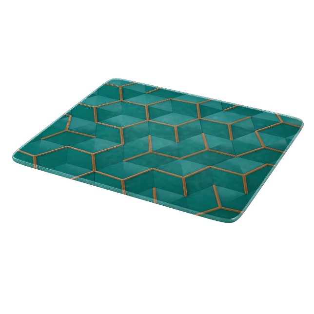Tabla De Cortar geométrico (Borde)