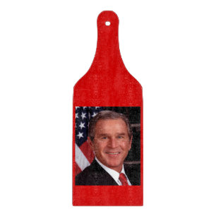 Tabla De Cortar George Bush 43.ª foto del presidente estadounidens