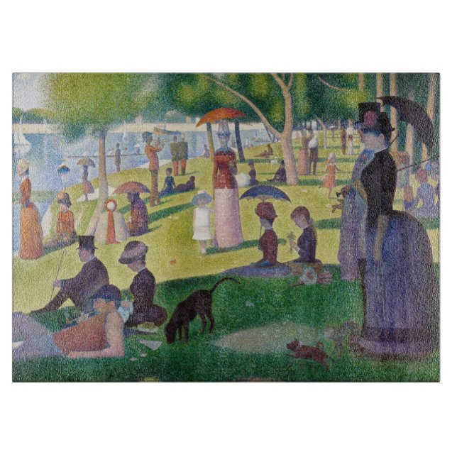 Tabla De Cortar Georges Seurat - Domingo en La Grande Jatte (Anverso)