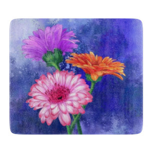 Tabla De Cortar Gerbera Daisies Cutting Board