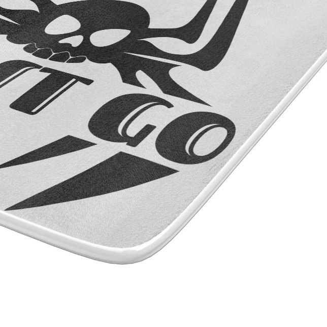 Tabla De Cortar Ghost Go Spooky Season (Borde)