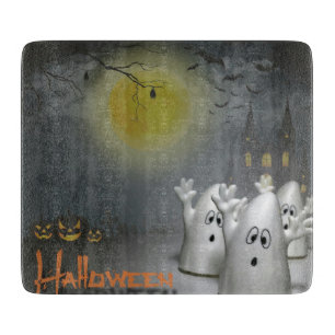 Tabla De Cortar Ghostly Halloween