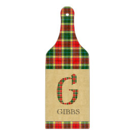 Tabla De Cortar Gibbs Tartan Monogram G