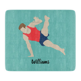 Tabla De Cortar Gimnasta masculino