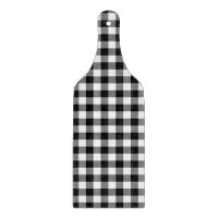Gingham Blanco Y Negro Moderno