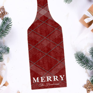 Tabla De Cortar Gingham Clásico de Navidad Personalizado