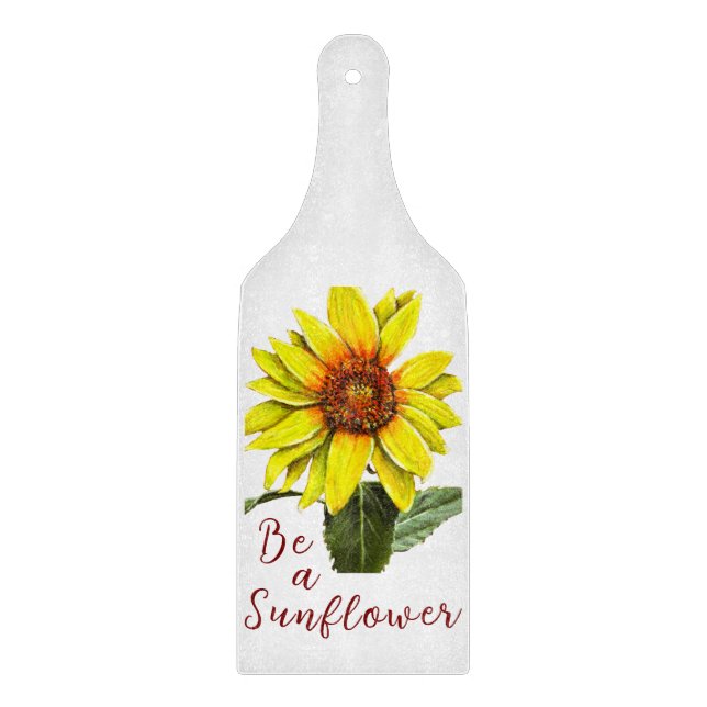 Tabla de cortar girasol (Anverso)