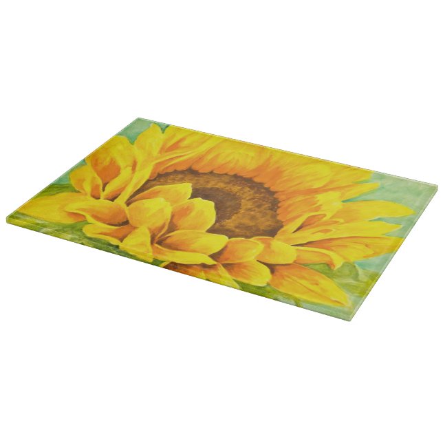 Tabla De Cortar Girasol (Borde)