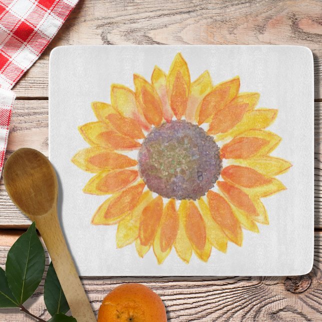 Tabla De Cortar Girasol (Subido por el creador)