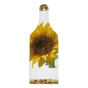 Tabla De Cortar Girasol del tablero del corte del vidrio