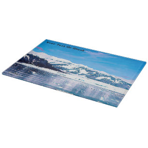 Tabla De Cortar Glaciar Alaska Tidewater
