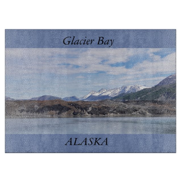 Tabla De Cortar Glacier Bay Alaska (Anverso)