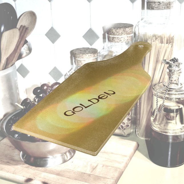 Tabla De Cortar Glass Golden Glow Bronze (Subido por el creador)