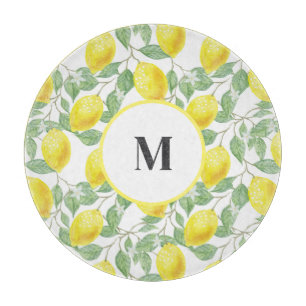 Tabla De Cortar Glass Lemons