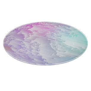 Tabla De Cortar Glitch Pastel