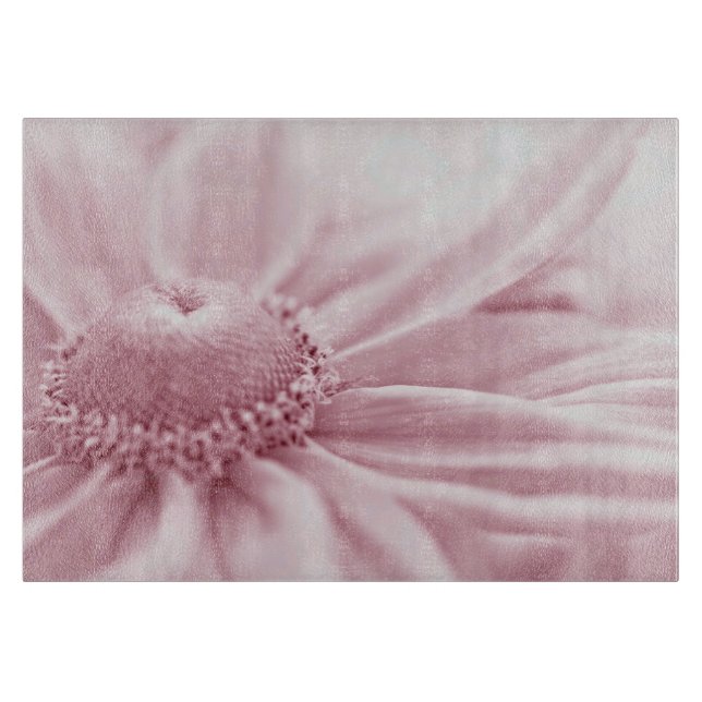 Tabla De Cortar Gloriosa Daisy Macro (Anverso)