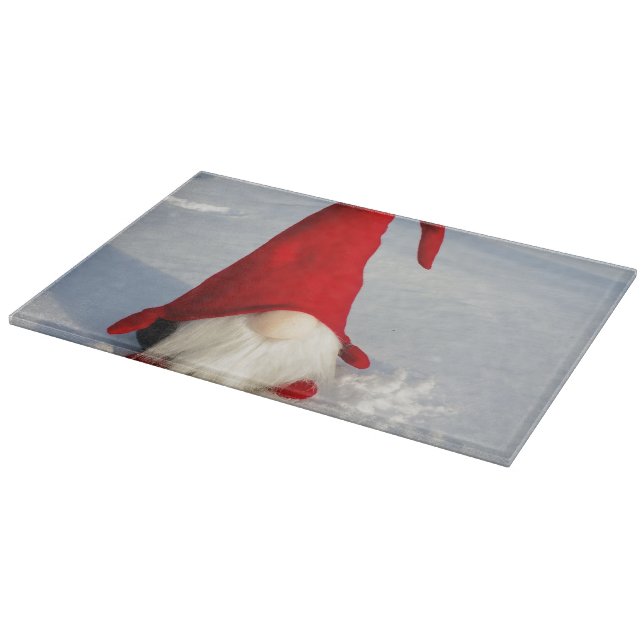 Tabla De Cortar Gnomo escandinavo del navidad (Borde)