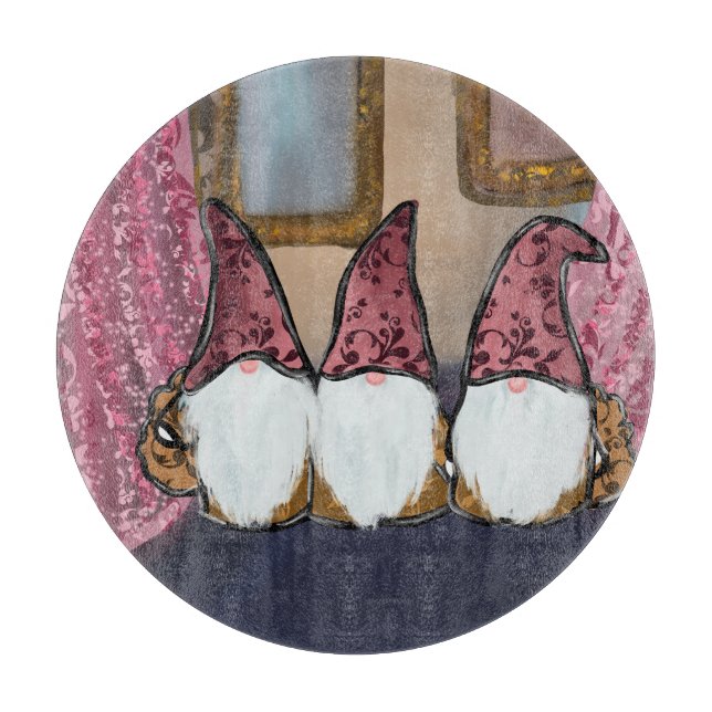 TABLA DE CORTAR  GNOMOS      (Anverso)