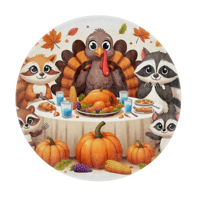 Tabla De Cortar Gobble hasta que tambaleamos (Anverso)