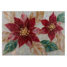Golden Poinsettias – Elegant Christmas