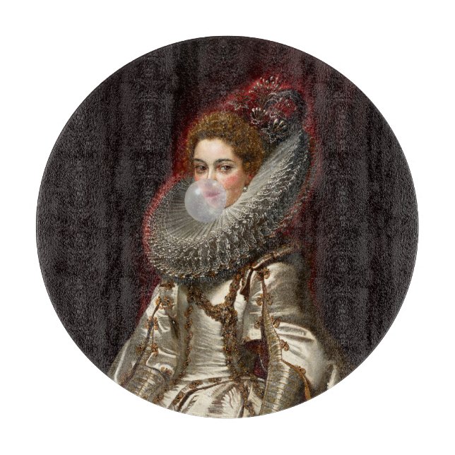 Tabla De Cortar Goma de burbuja Diva Marchesa (Anverso)