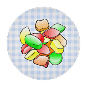 Tabla De Cortar Gominolas Coloridas