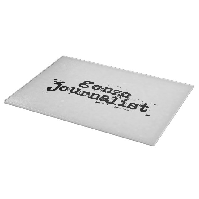 Tabla De Cortar Gonzo Journalist (Borde)