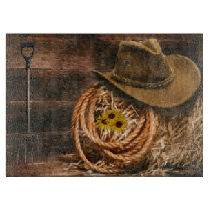 Tabla De Cortar Gorra Cowboy