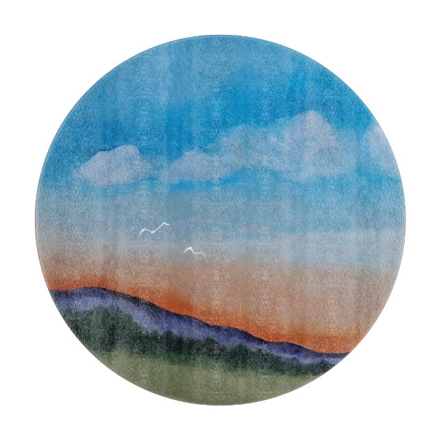 Tabla De Cortar Graceful Gloing Hills (Anverso)