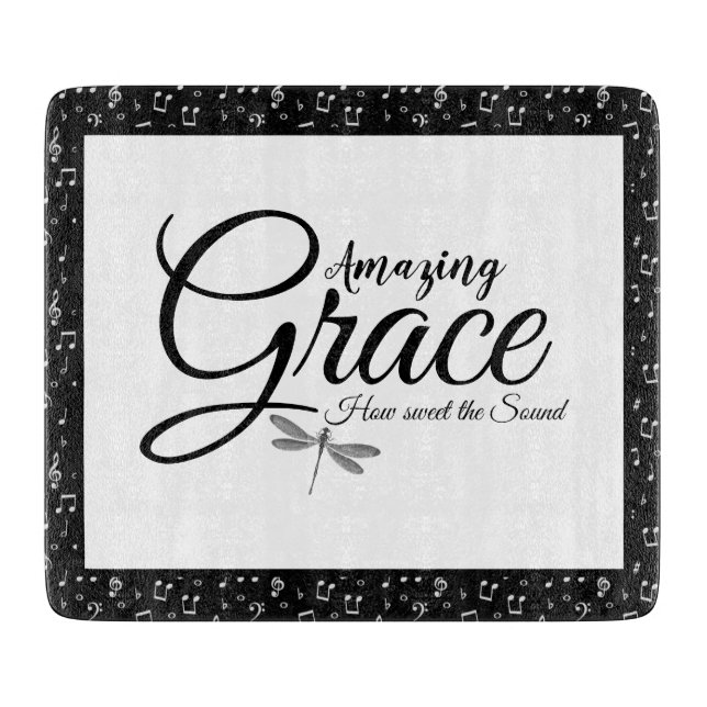 Tabla De Cortar Gracia asombrosa (Anverso)