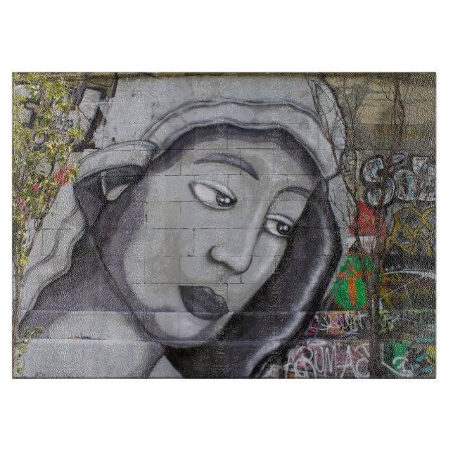 Tabla De Cortar Graffiti Maria (Anverso)