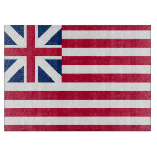 Tabla De Cortar Grand Union, 1ª bandera de las colonias de EE. UU.