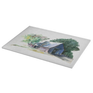 Tabla de cortar - Granero rural
