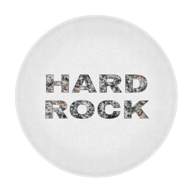 Tabla De Cortar Granito de Rock duro (Anverso)