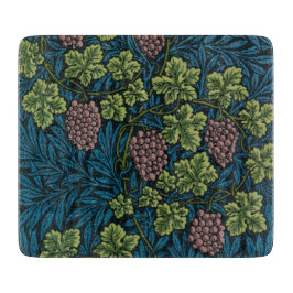 Tabla De Cortar  Grapevines with clusters of pink grapes 