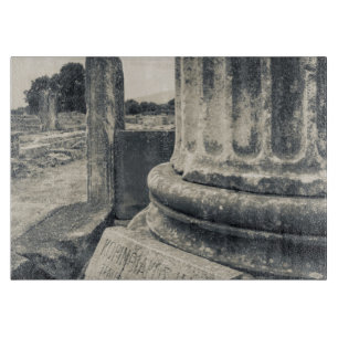 Tabla De Cortar Grecia, ruinas de ciudad antigua