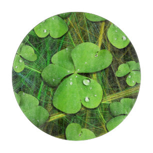 Tabla De Cortar Green Shamrock St Patrick's iPhone 5 Funda-Mate