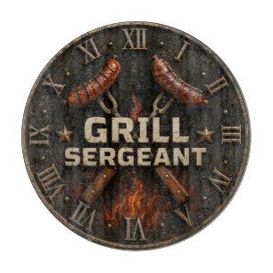 Tabla De Cortar Grill Sergeant Funny BBQ Grill Master Barbecue