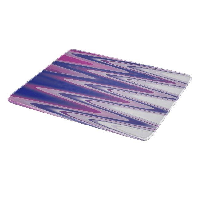Tabla De Cortar Gris azul de Fuchsia (Borde)