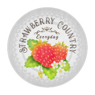 Tabla De Cortar Gris de fresa