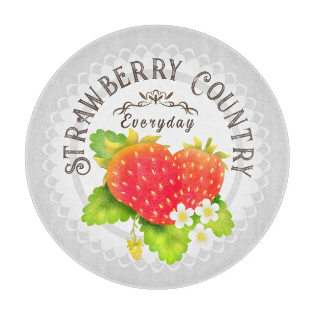 Tabla De Cortar Gris de fresa (Anverso)