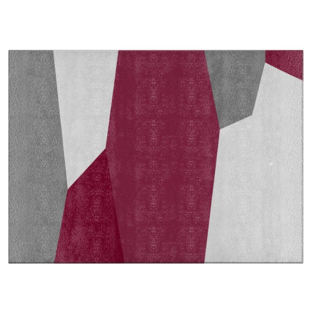 Tabla De Cortar Gris rosa y blanco (Anverso)