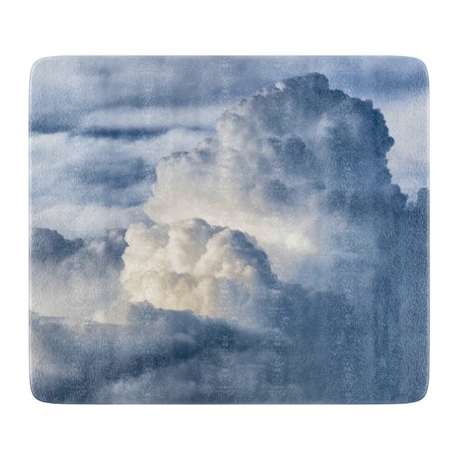 Tabla De Cortar Grupo de nubes cúmulus (Anverso)