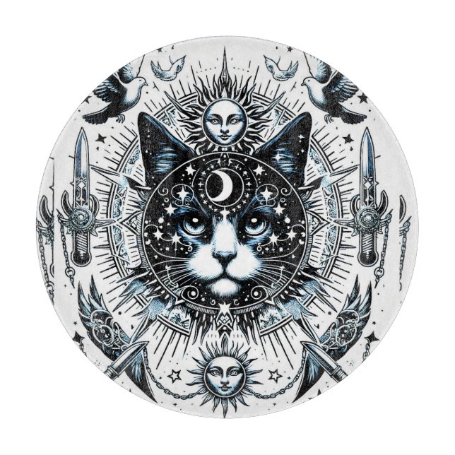 Tabla De Cortar "Guardián Celestial" (Anverso)