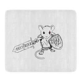 Tabla De Cortar Guerrero del ratón