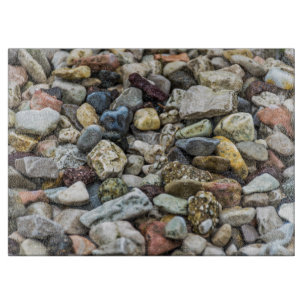 Tabla De Cortar Guijarros de cristal