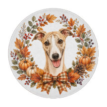 Guirnalda de otoño Whippet